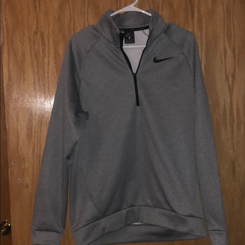 Grey Nike Quarter zip